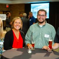 Guests at the Engineering Design Project Preview Event